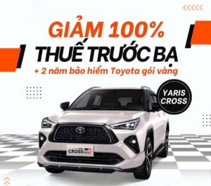 Ảnh chương trình khuyến mại toyota mới